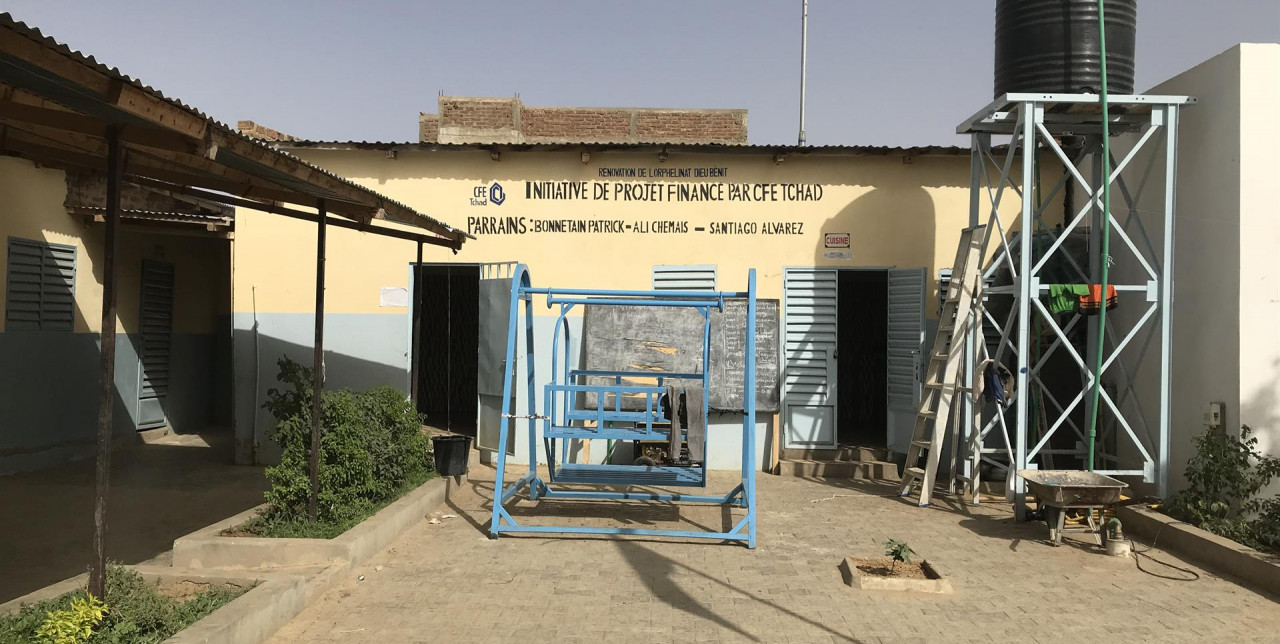 Chad: inside N'Djamena orphanage