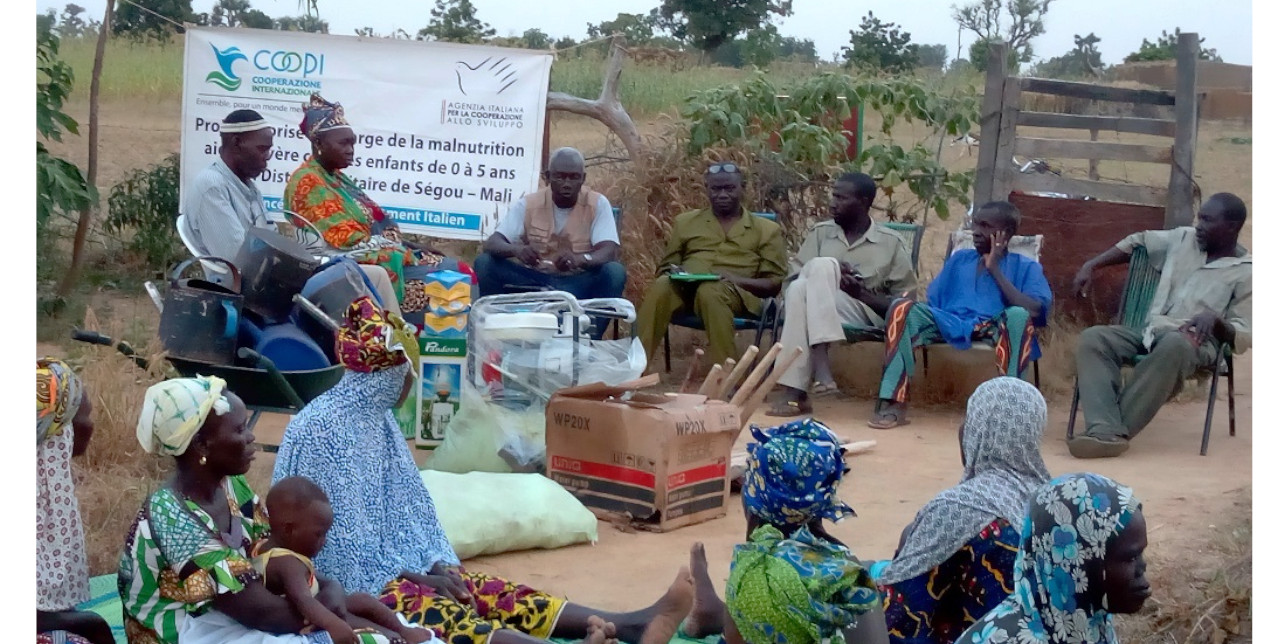 Mali: raising awareness among the women's community to fight against malnutrition