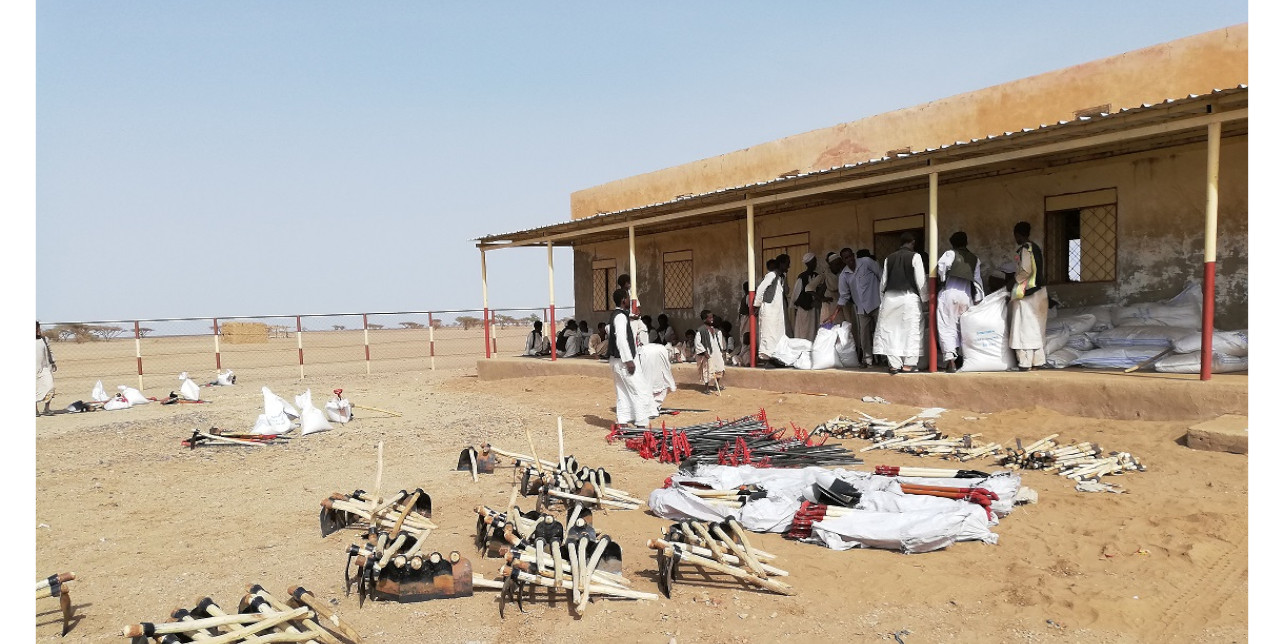 Sudan: 900 agricultural kits distributed in the state of Kassala