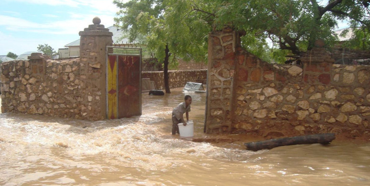Berdale. A Somali town under water 