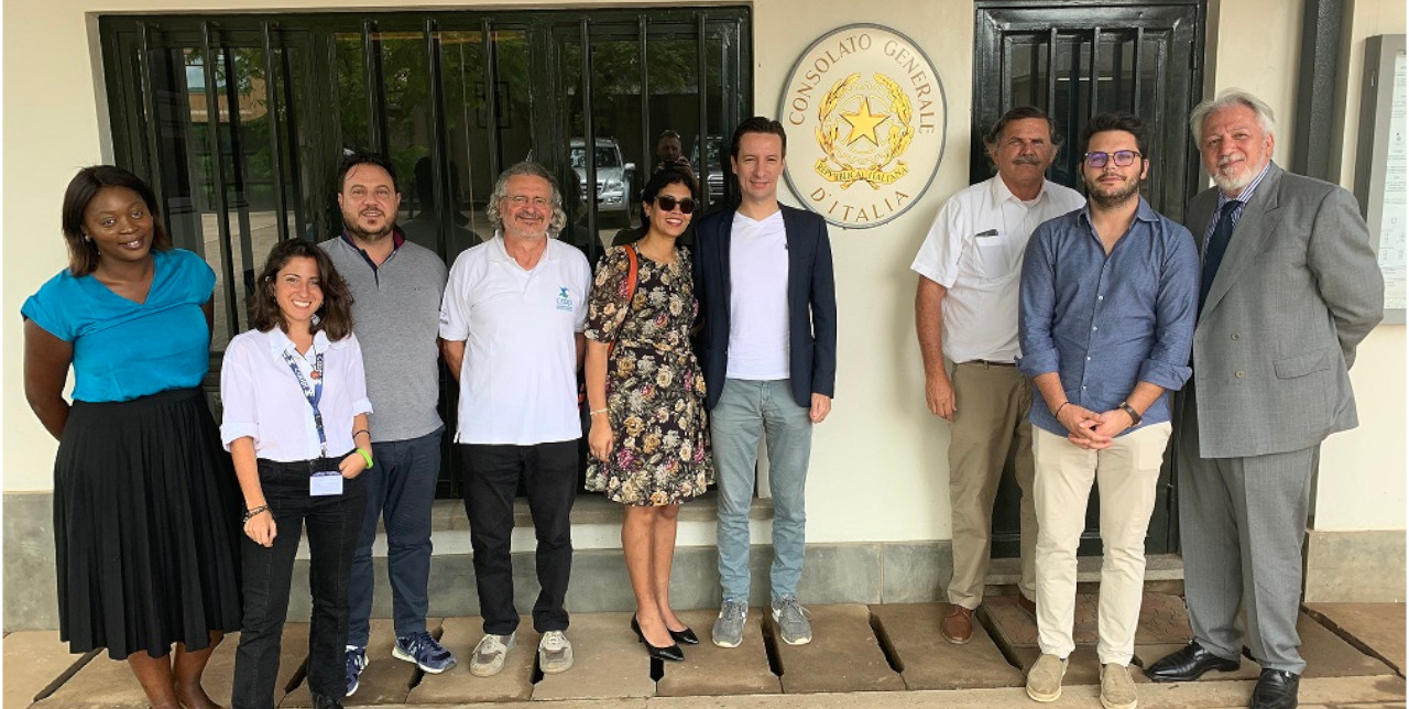 RDC : COOPI rencontre le Consul et l'Ambassadeur d'Italie