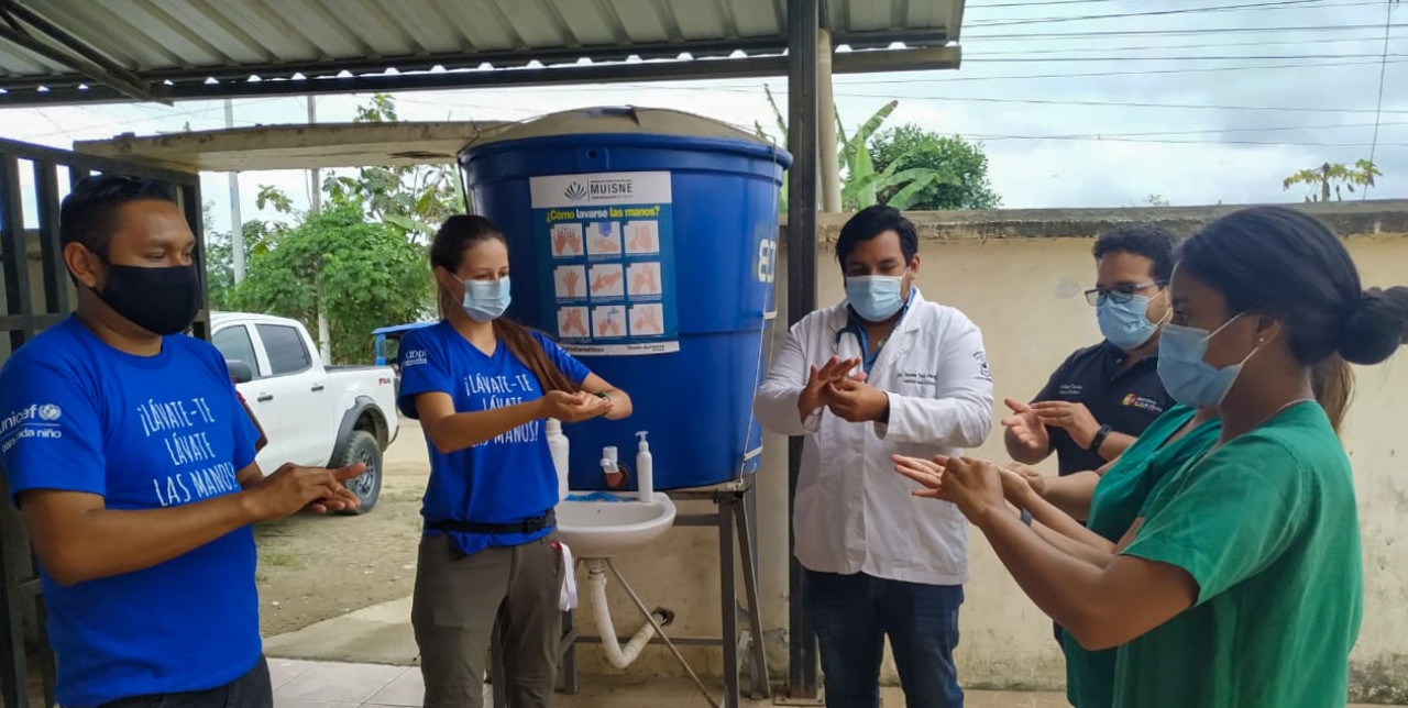 COOPI y UNICEF celebran el Día Mundial del Lavado de Manos en Ecuador