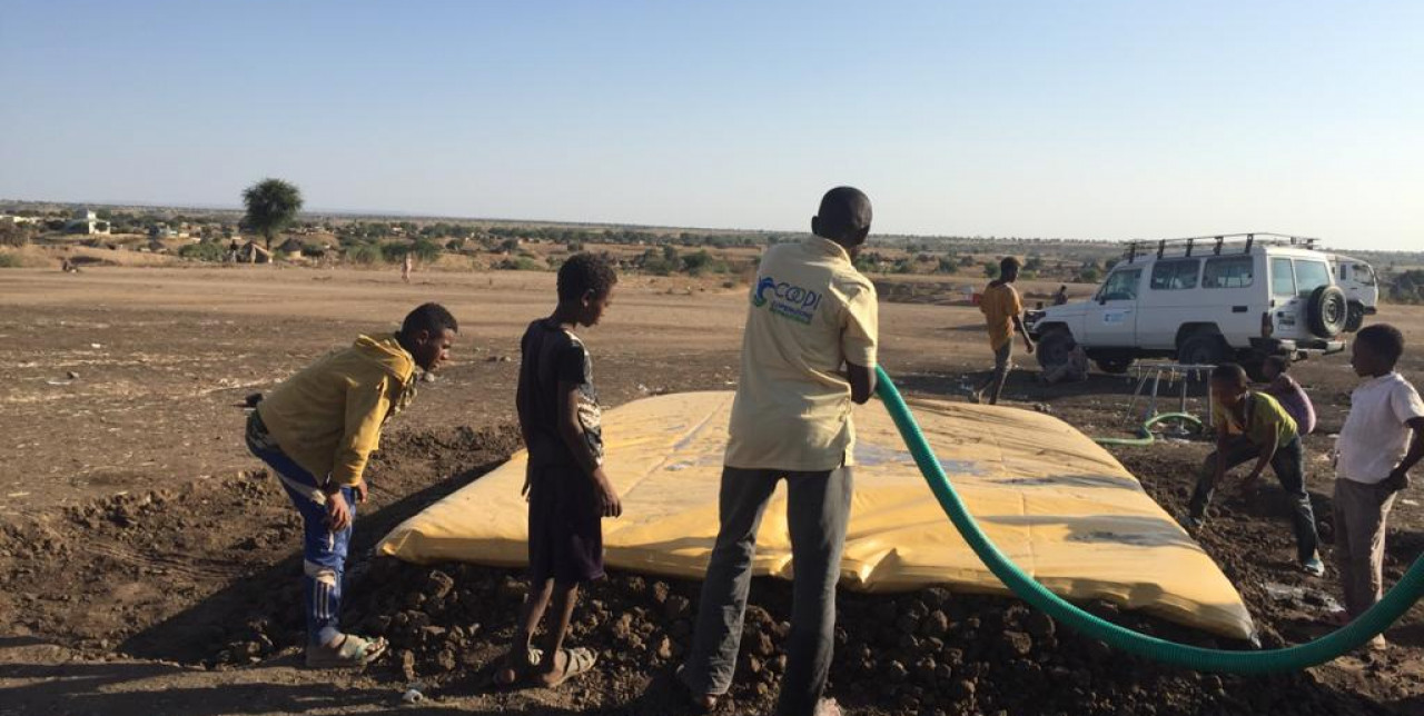 Ethiopian crisis. COOPI immediately mobilised in Sudan and Ethiopia