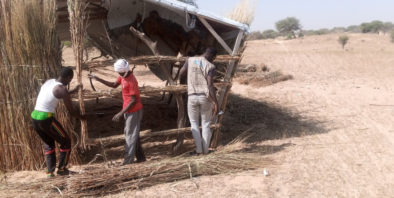 Chad. COOPI rebuilds the educational spaces destroyed by heavy rain and wind