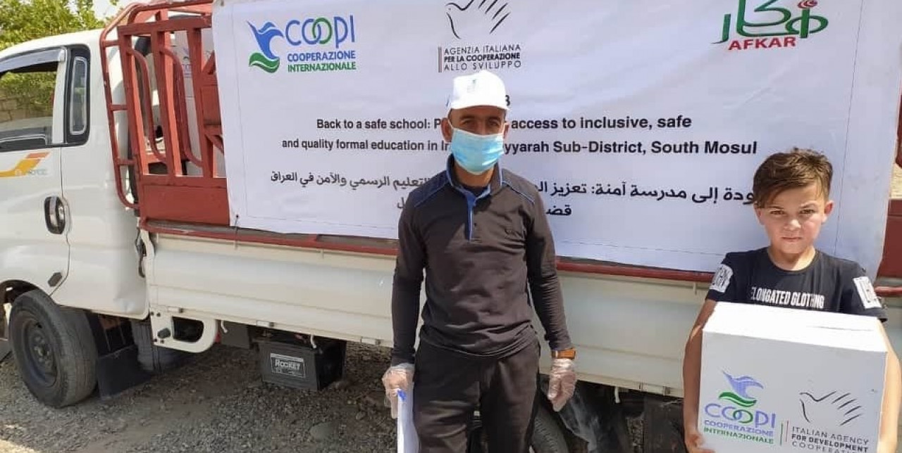 Iraq. COOPI garantisce il diritto all'istruzione nonostante il Covid19