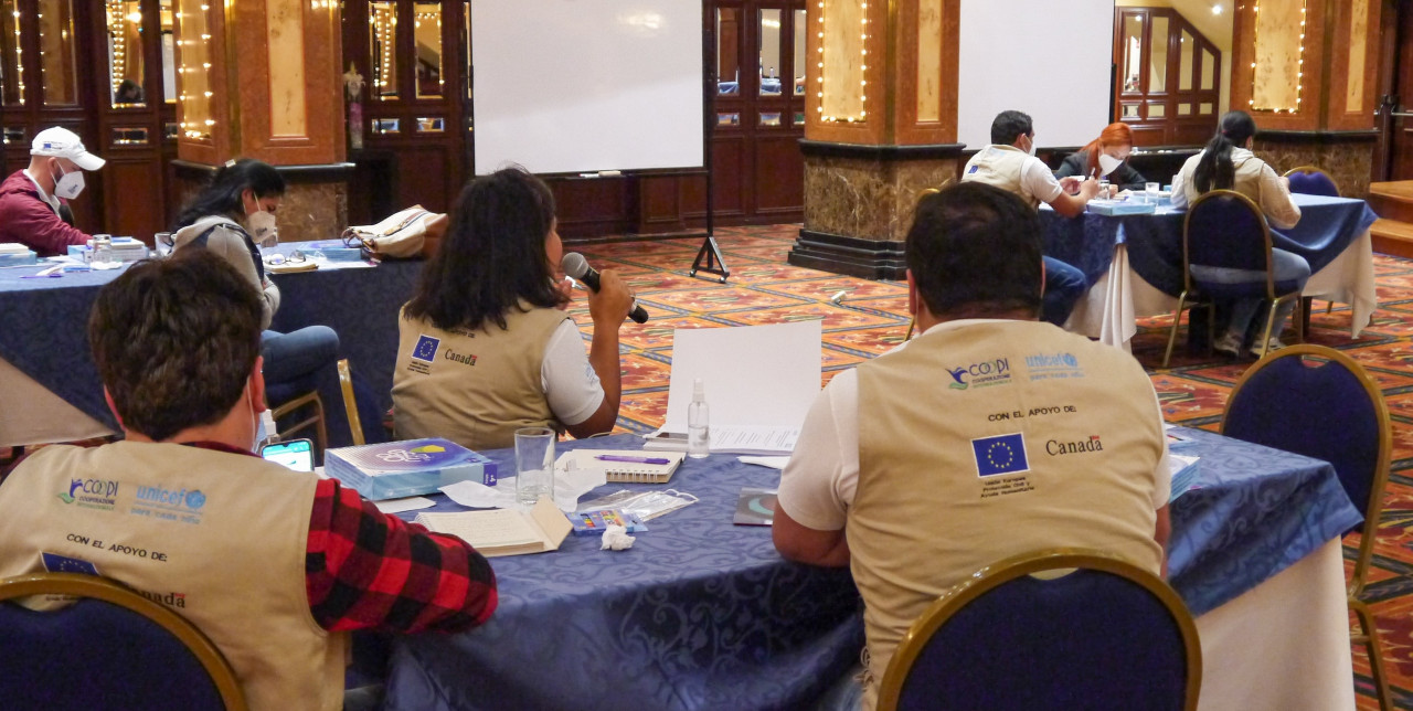 Ecuador. COOPI and UNICEF train public and civil society workers for the prevention of Gender Based Violence