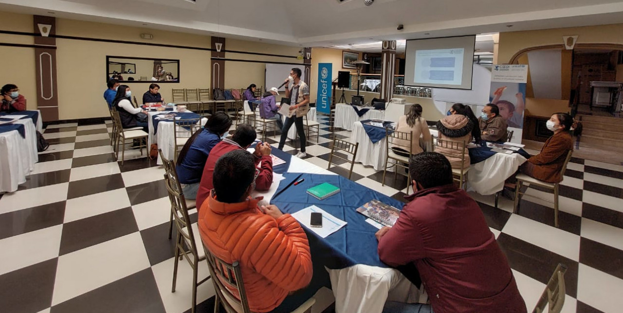 Ecuador. COOPI and UNICEF train Local officials on rights-based approach