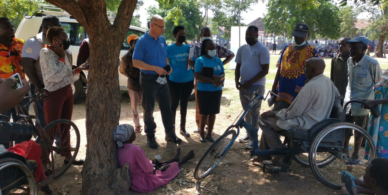 Malawi. Emergenza Ciclone Ana: Il rappresentante UNICEF visita Chikwawa and Nsanje