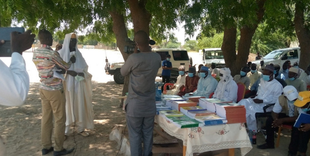 Chad. More than 3000 textbooks donated thanks to French Government