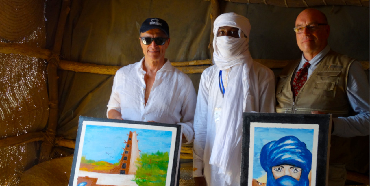 Niger. Visita dell'Unione Europea e della Cooperazione Italiana