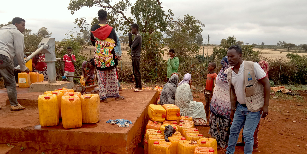 Ethiopia. Guaranteed access to water for conflict-affected populations in Mersha