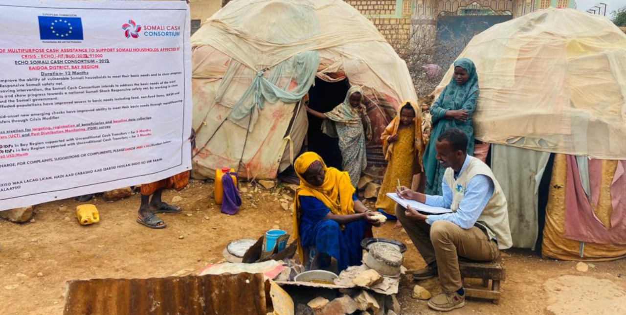 Somalia. With the European Union, we help 87 drought-affected families