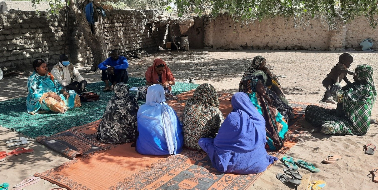 Lake Chad. Hygiene and environmental education