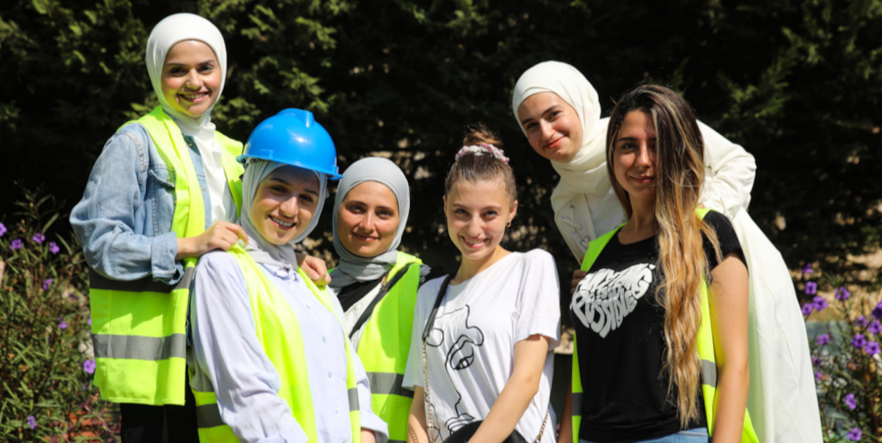 Lebanon. Recycling run by Syrian refugees