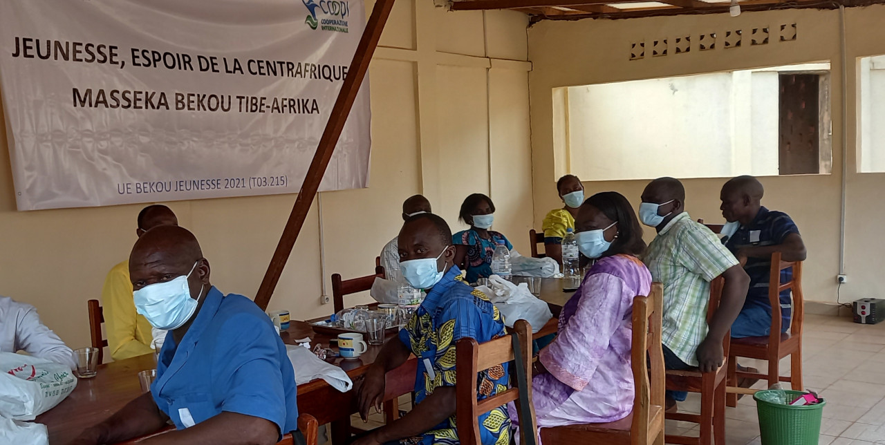 RCA. Bangui Youth House is relaunched