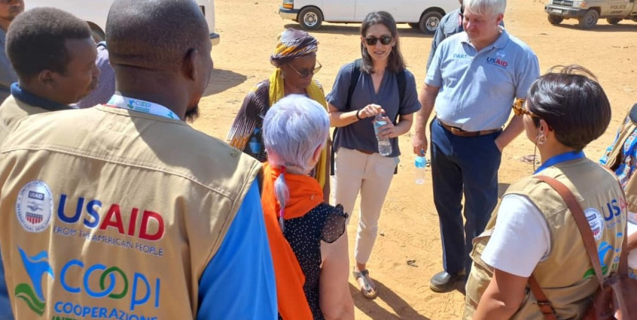 Niger. USAID representatives visit Niamey and Gotheye 