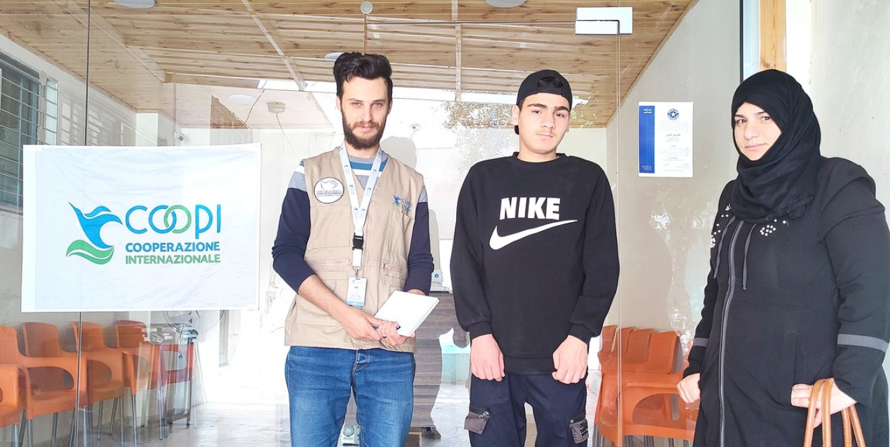 Jordan. Valuable help for young Ahmed