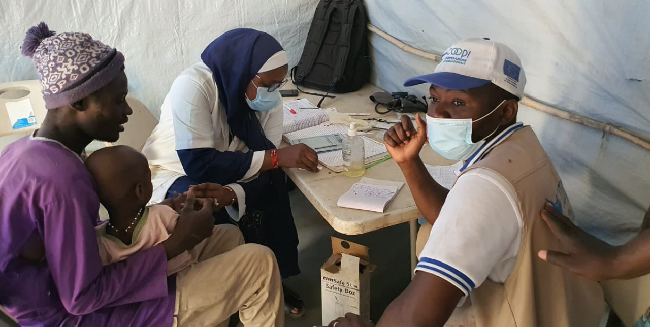 Mali. Mobile clinics to treat displaced population