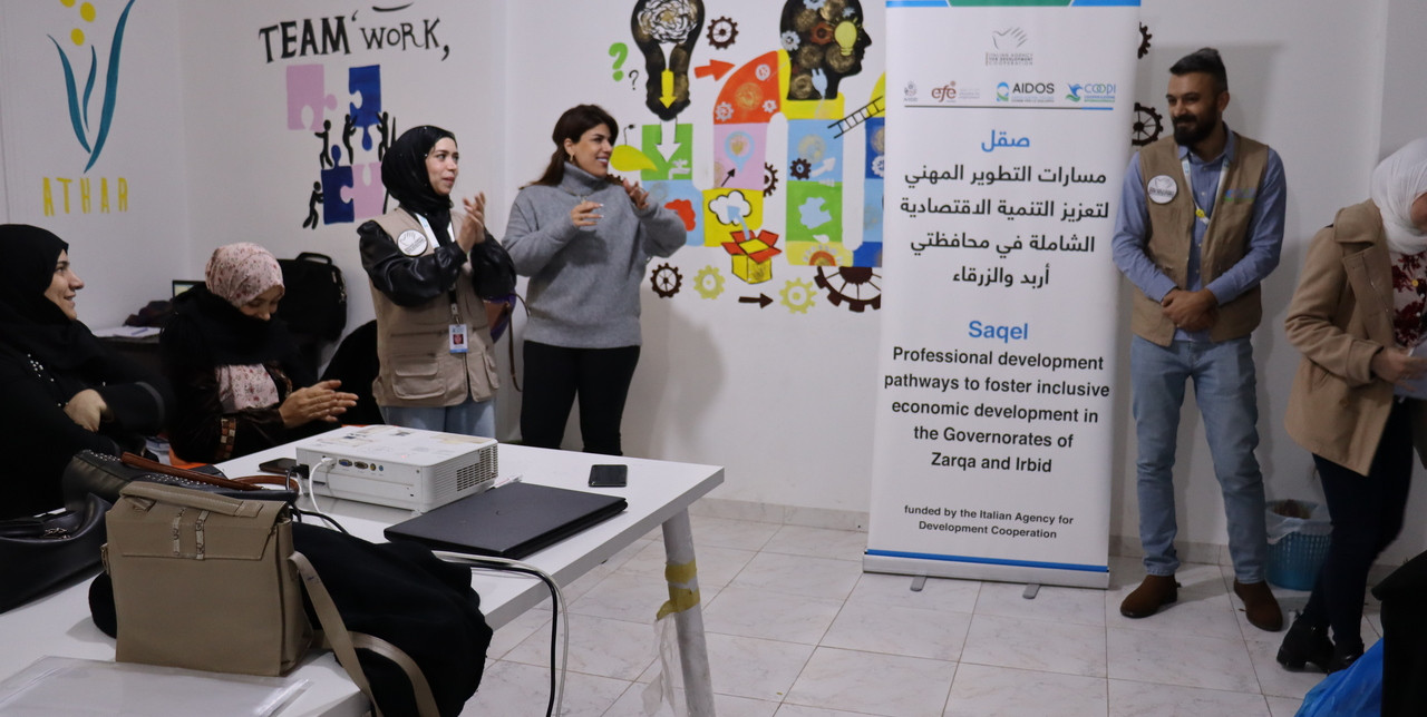 Jordan. Support for microenterprises relaunches Enas' life