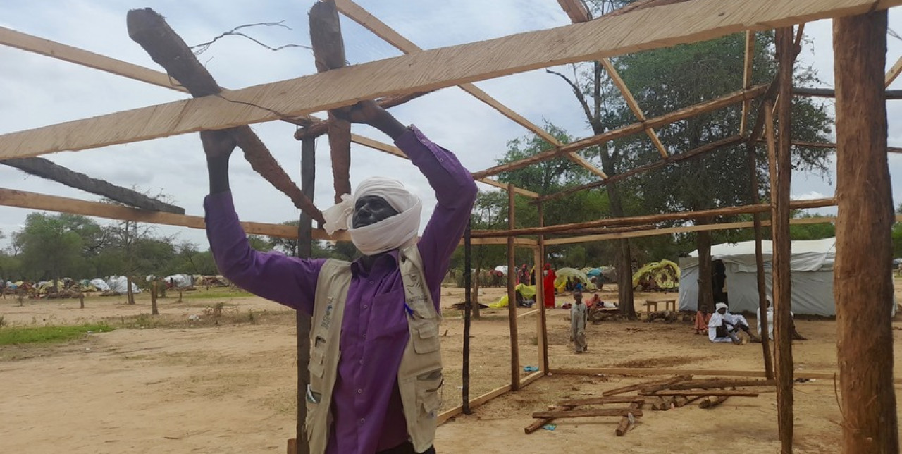 Ciad. Allestito il nuovo campo di accoglienza per i rifugiati dal Sudan