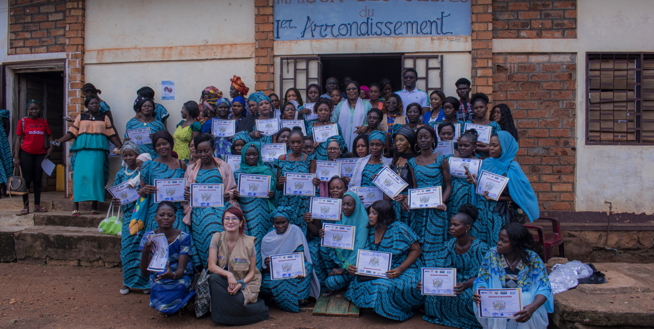 CAR. The rebirth of Bria's youth centres for the girls