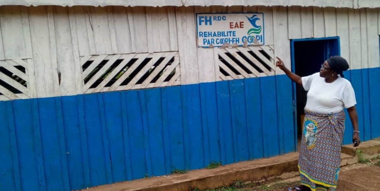 DRC. Renovated in Fataki-Djugu a space for minors victims of violence
