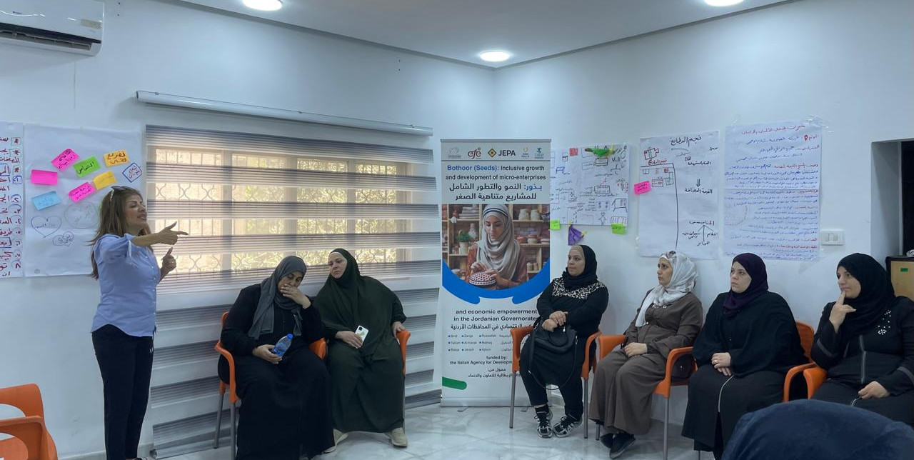 Jordan. BOTHOOR project successfully starts: training and support for struggling entrepreneurs