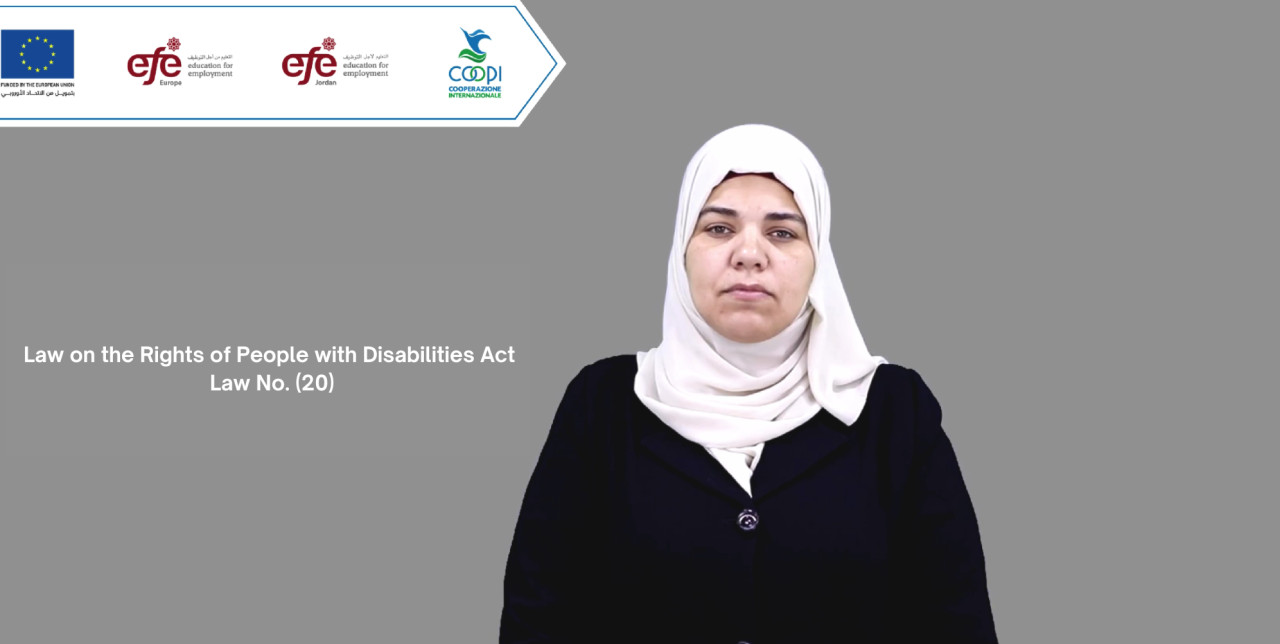 Jordan: COOPI launches a campaign on the rights of people with disabilities under the B-LIEVE project