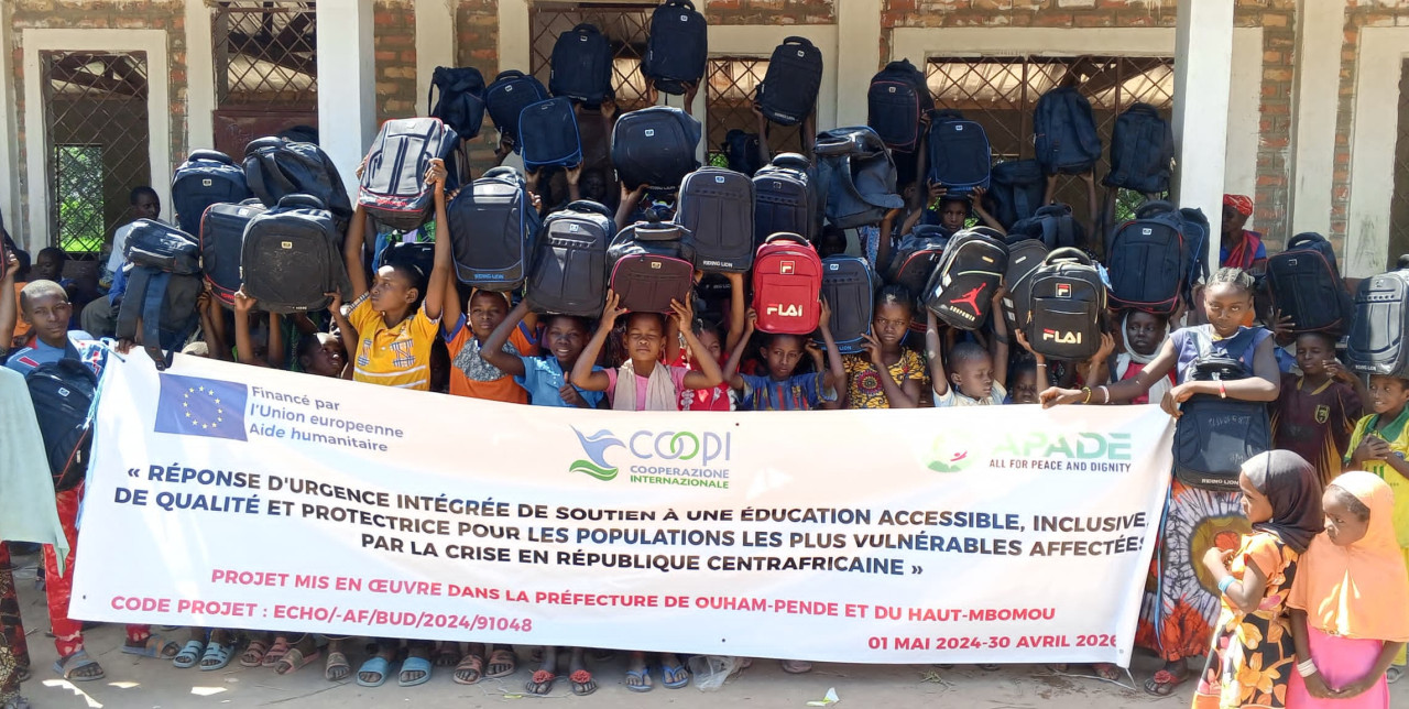 CAR. Relaunching educational activities in Mboki: a step towards a better future for children