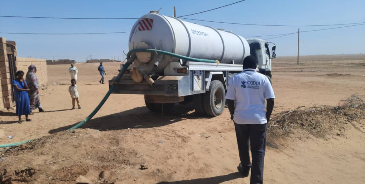 Tutelare il diritto all'acqua per gli sfollati del Sudan