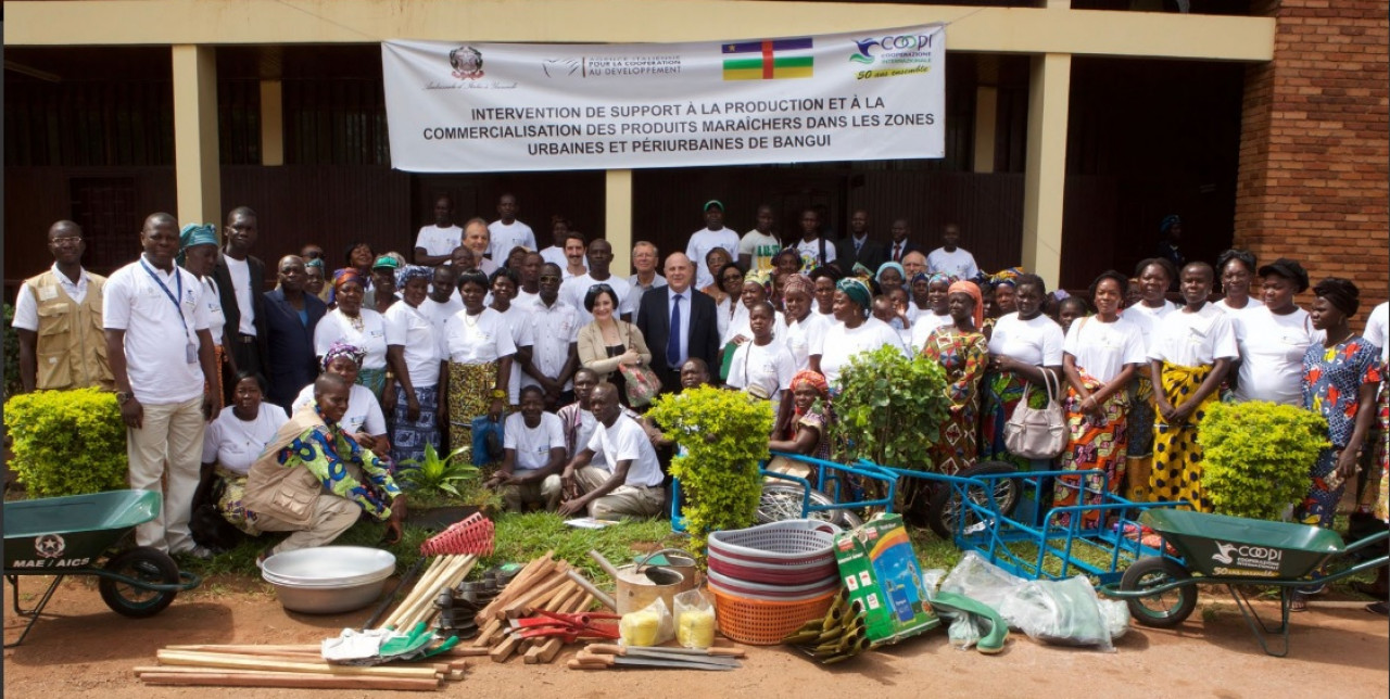 The Italian Cooperation does not forget Bangui