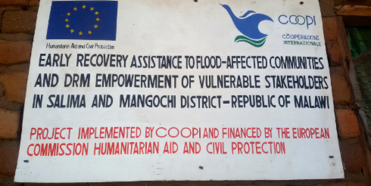 Malawi: assistenza post-alluvione