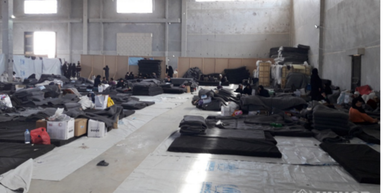 Hot meals provision for 8,000 IDPs fleeing from East Ghouta