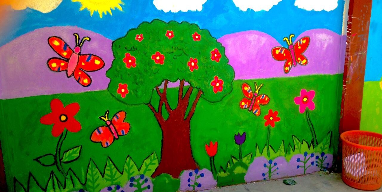 Libano: pittura e teatro a scuola!
