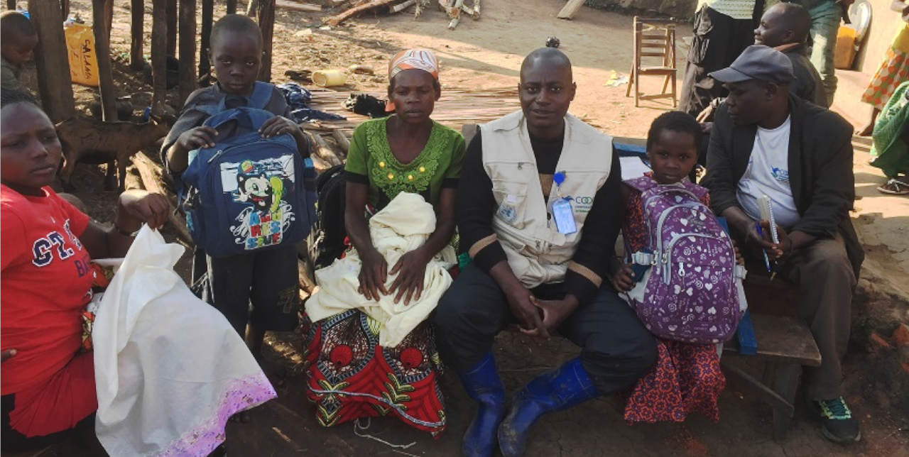RDC. Thanks to COOPI we found our children again