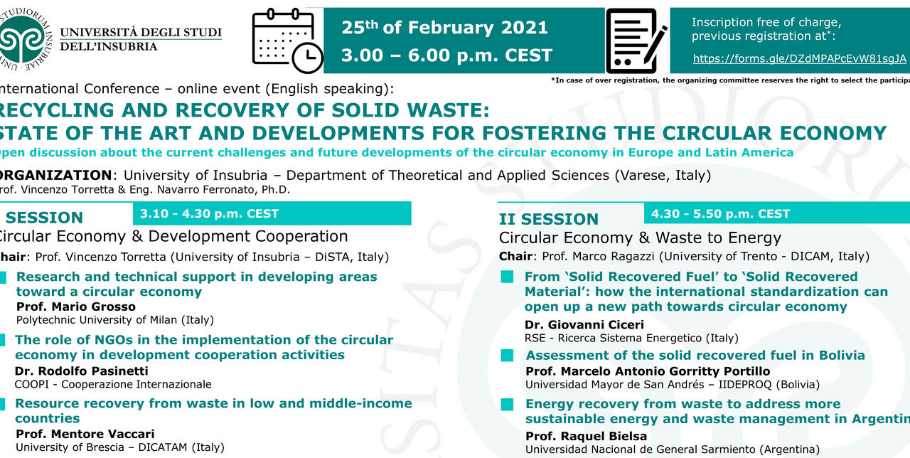 Circular economy: a sustainable solution in Italy and South America