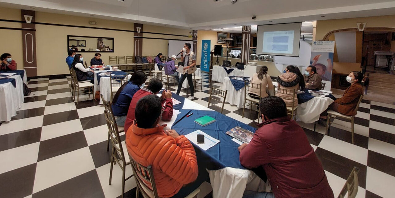 Ecuador. COOPI y UNICEF capacitan a funcionarios y funcionarias y consejos cantonales