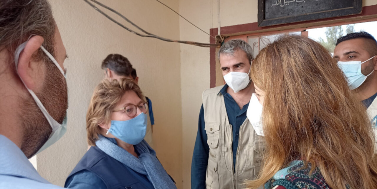 Iraq. COOPI hosts visit of UN Representative