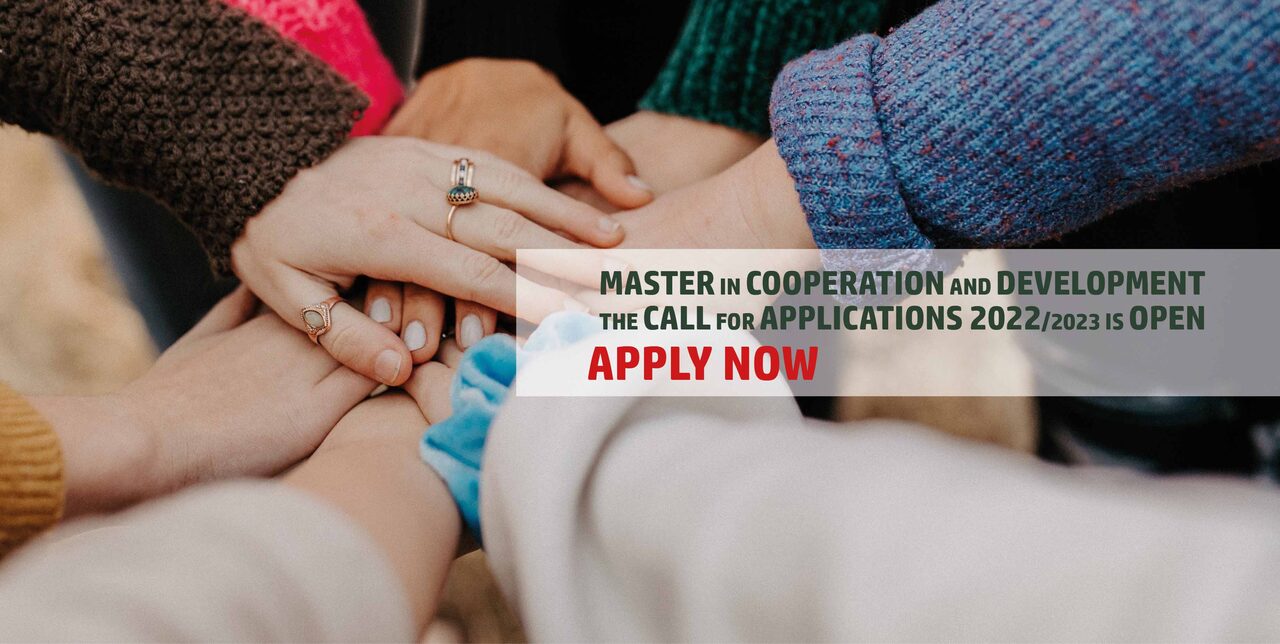 Master in Cooperation and Development. Open applications in Pavia