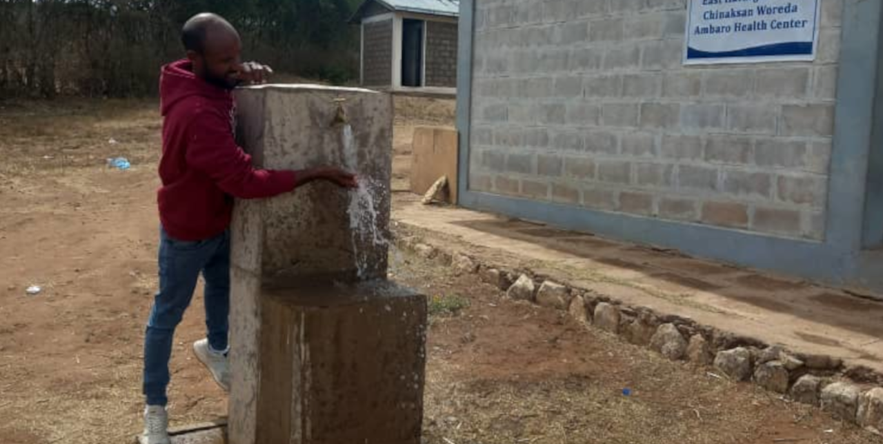 Ethiopia. 91,000 litres of water secured with the European Union in Ambaro