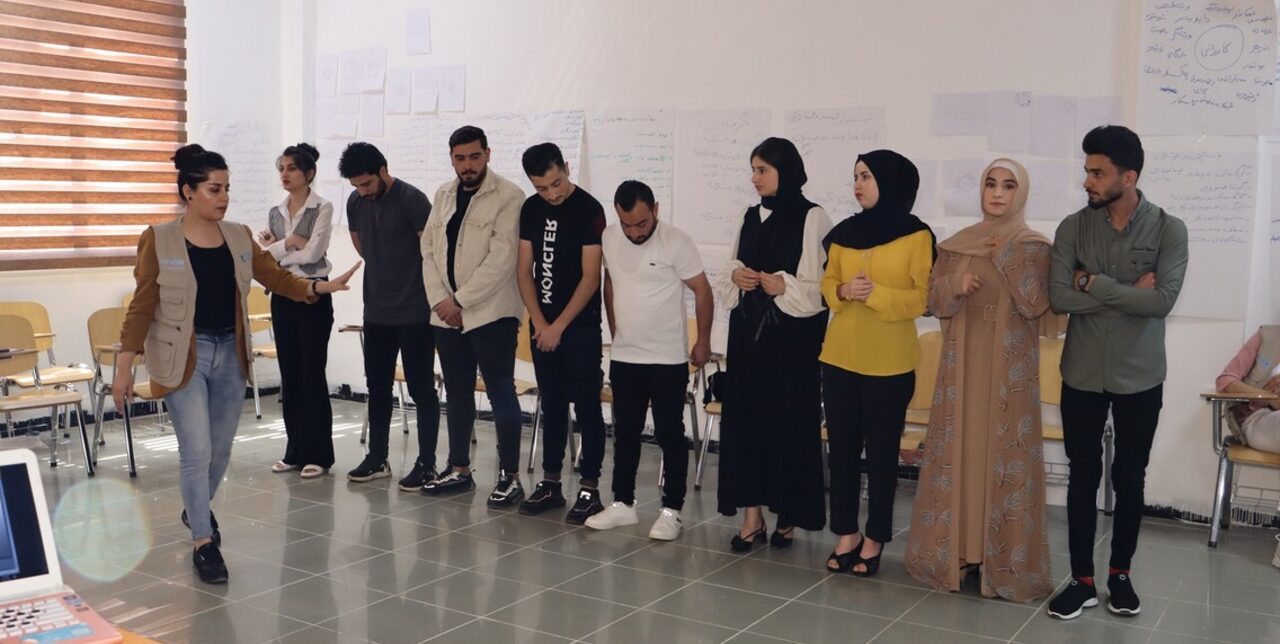Iraq. 120 students from graduation to enterprise