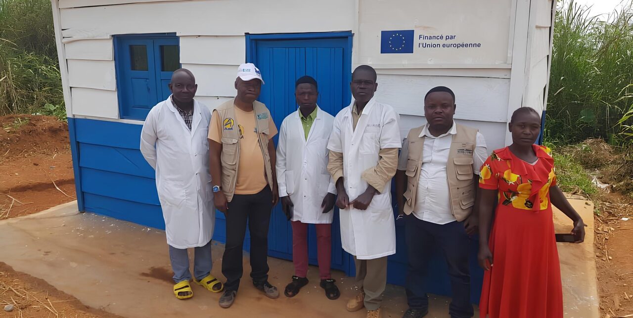 DRC. In Ituri and Maniema to counter morbidity and mortality among displaced and host populations.