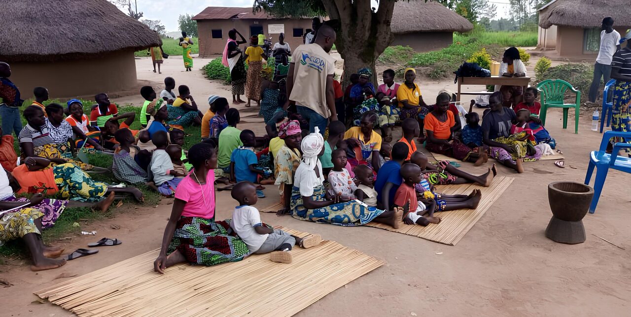 RDC. Angel and Julie win the battle against malnutrition.