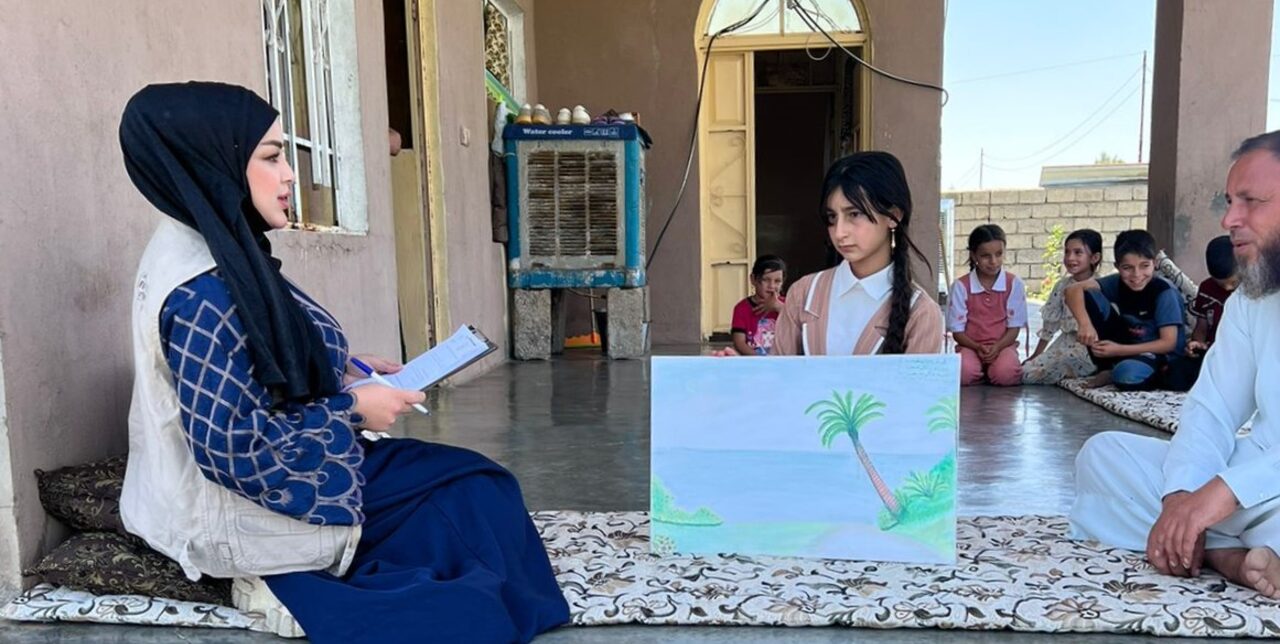 Iraq. Athra'a's determination: from dropping out of school to the ambition of becoming a doctor