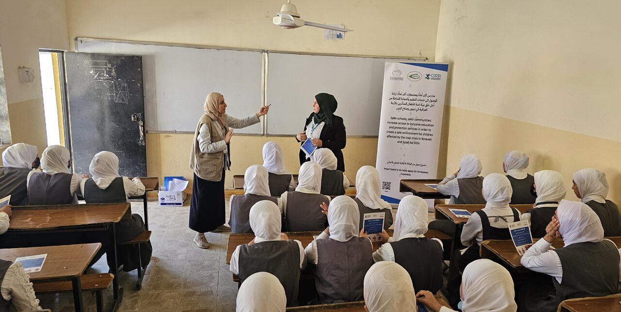 Iraq. Vital support for children and teachers affected by humanitarian emergency
