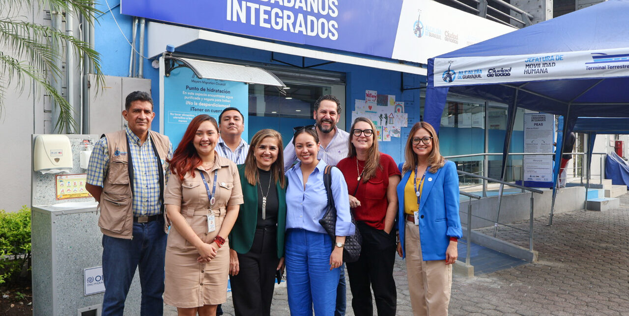 Ecuador. Visita de la Conrad N. Hilton Foundation al Centro Municipal Ciudadanos Integrados de Guayaquil