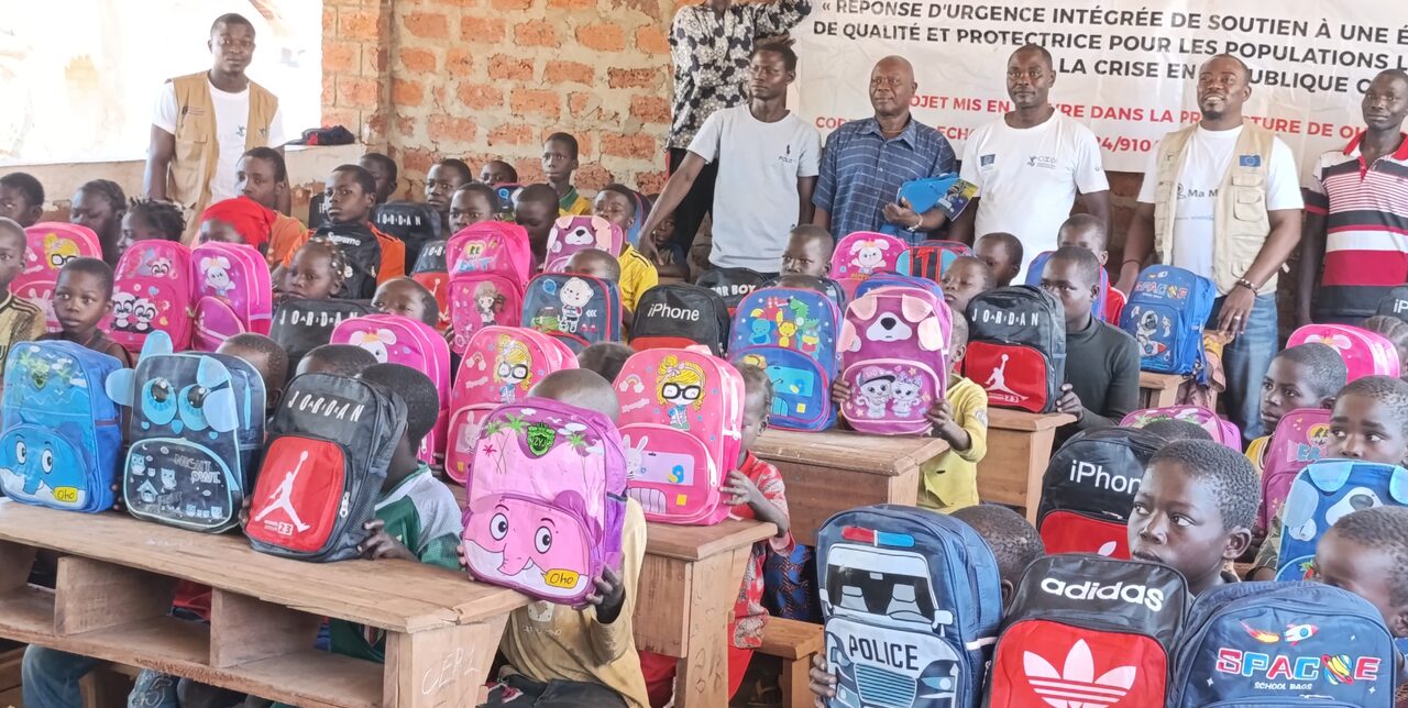 CAR. ECHO visit aims to support education for children in conflict zones