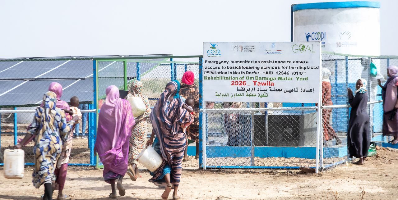 Sudan. A Tawila l’acqua non era mai abbastanza, oggi raggiunge più di 9.000 persone sfollate