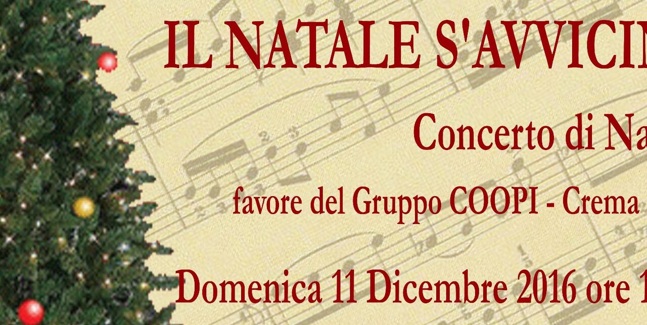 Il Natale s'avvicina: concerto delle feste a Crema