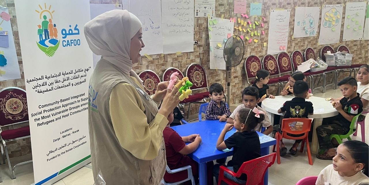 Giordania. Creare spazi sicuri per permettere ai bambini di imparare, connettersi e crescere a Karak